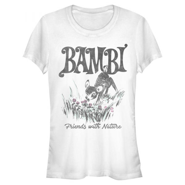 Disney Classics - Bambi - Bambi Nature - Women's T-Shirt - White - Front
