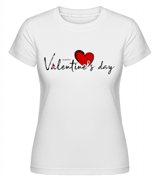 Valentines Day -  Shirtinator Women's T-Shirt - White - Vorn