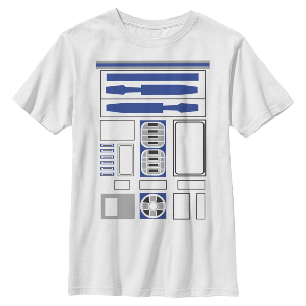 Star Wars - Stormtrooper R2 Uniform - Kids T-Shirt - White - Front
