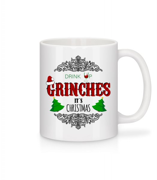 Drink up Grinches - Mug - White - Vorn