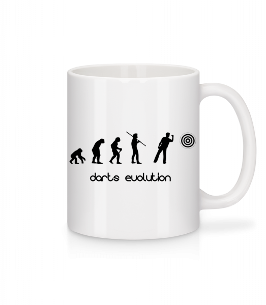 Darts Evolution - Mug - White - Vorn