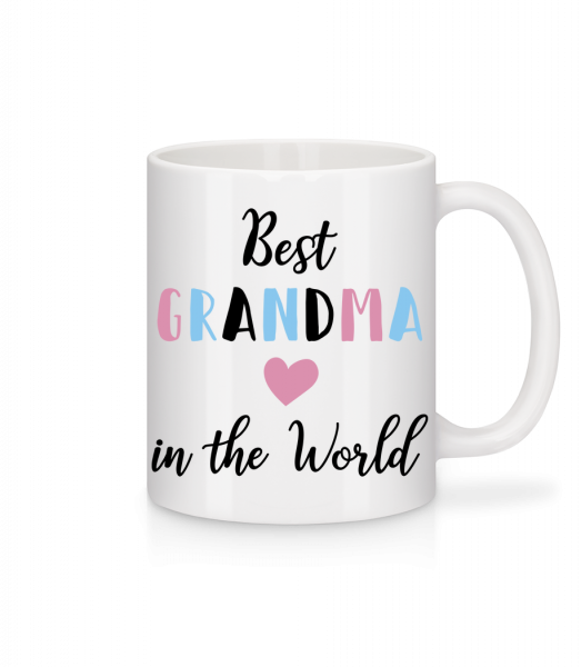 Best Grandma In The World - Mug - White - Vorn