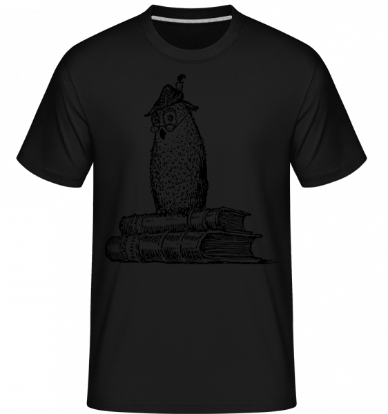 Teacher Owl -  Shirtinator Men's T-Shirt - Black - Vorn