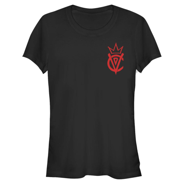 Disney Classics - Cruella - Logo Cruella Emblem - Women's T-Shirt - Black - Front