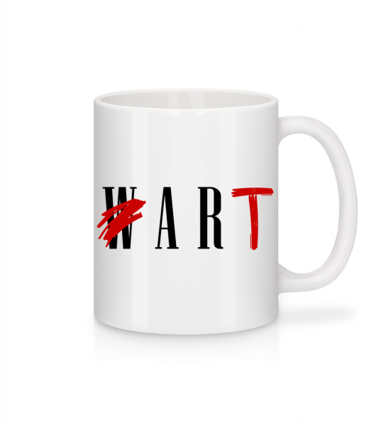 Art Not War - Mug - White - Vorn