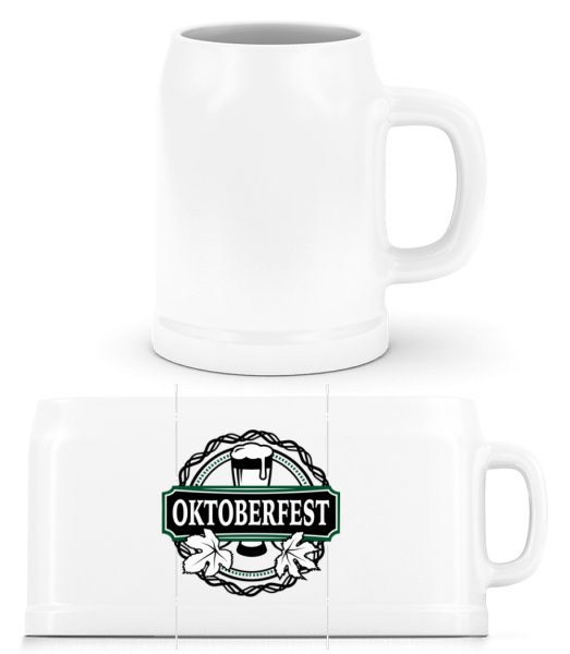 Oktoberfest - Beer Mug - White - Front