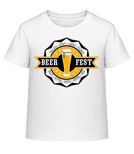 Beer Fest - Kid's Shirtinator T-Shirt - White - Front