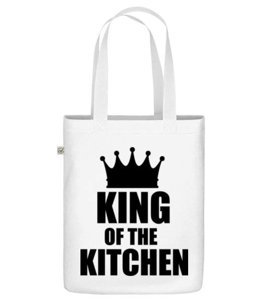 King Of The Kitchen - Organic tote bag - White - Front