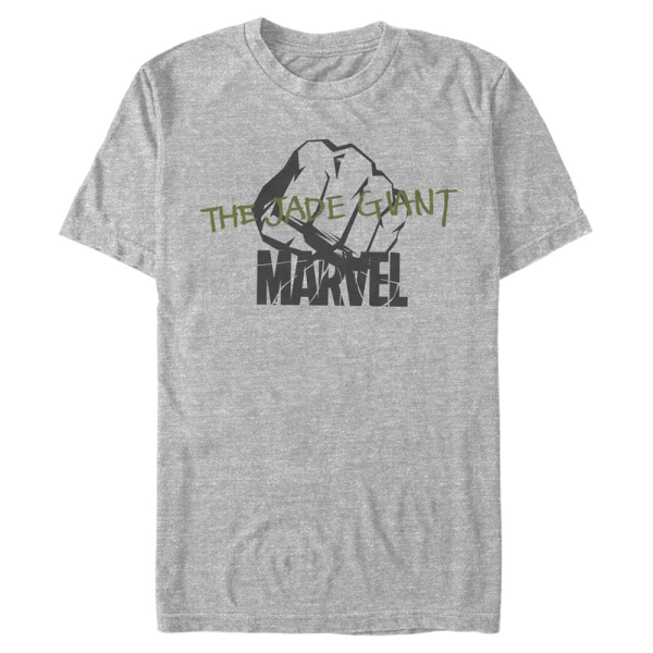 Marvel - Hulk Jade Giant - Men's T-Shirt - Heather grey - Front