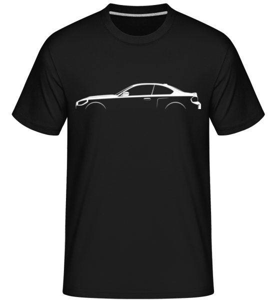 'BMW M2 G87' Silhouette -  Shirtinator Men's T-Shirt - Black - Front