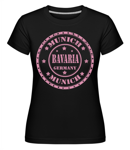Munich Bavaria -  Shirtinator Women's T-Shirt - Black - Vorn