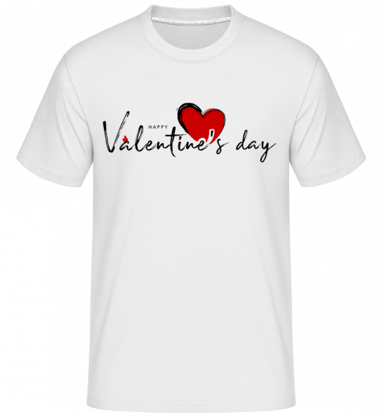 Valentines Day -  Shirtinator Men's T-Shirt - White - Vorn