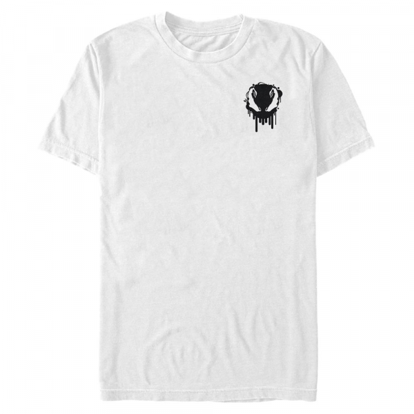 Marvel - Venom Badge - Men's T-Shirt - White - Front