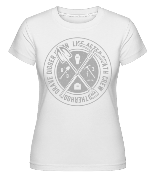 Grave Digger -  Shirtinator Women's T-Shirt - White - Front