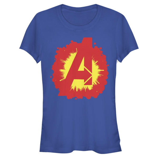 Marvel - Logo Avenger Explosion - Women's T-Shirt - Royal blue - Front