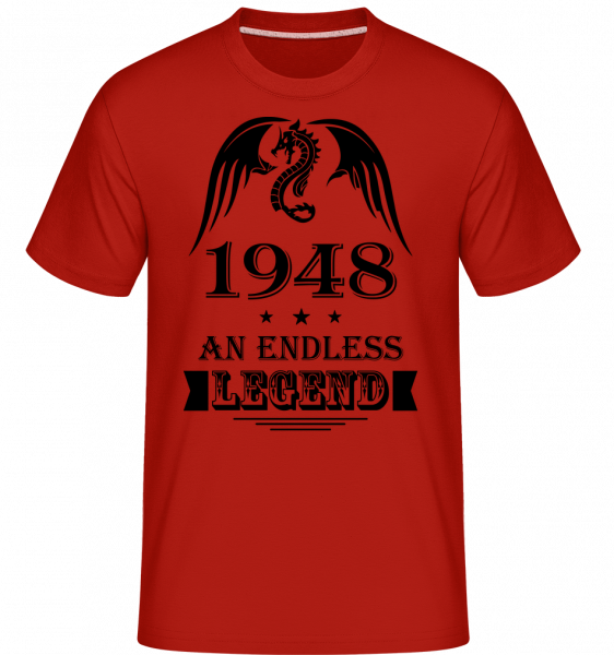 Endless Legend 1948 -  Shirtinator Men's T-Shirt - Red - Vorn