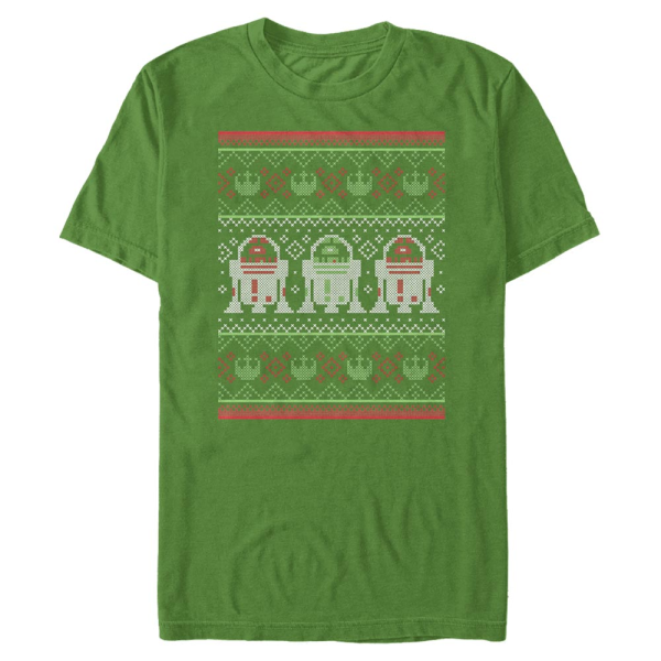 Star Wars - R2-D2 Christmas Units - Christmas - Men's T-Shirt - Kelly green - Front