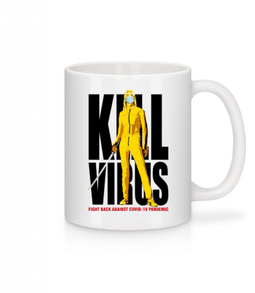Kill Virus - Mug - White - Front