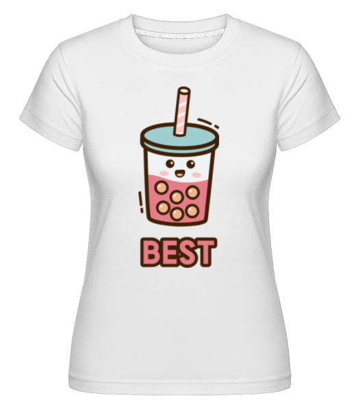 Best Teas -  Shirtinator Women's T-Shirt - White - Front