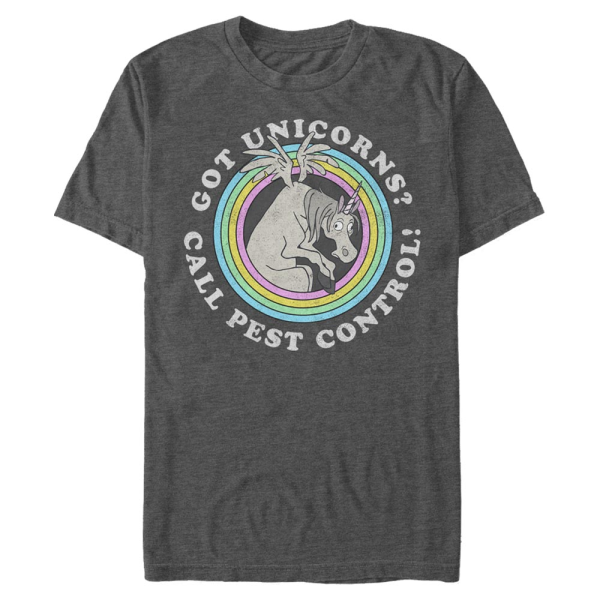 Pixar - Onward - Unicorn Are People Too - Men's T-Shirt - Heather anthracite - Front