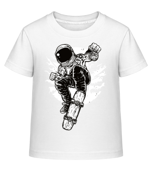 Space Skater - Kid's Shirtinator T-Shirt - White - Front
