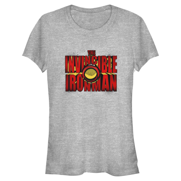 Marvel - Avengers - Iron Man Invincible IRONMAN - Women's T-Shirt - Heather grey - Front
