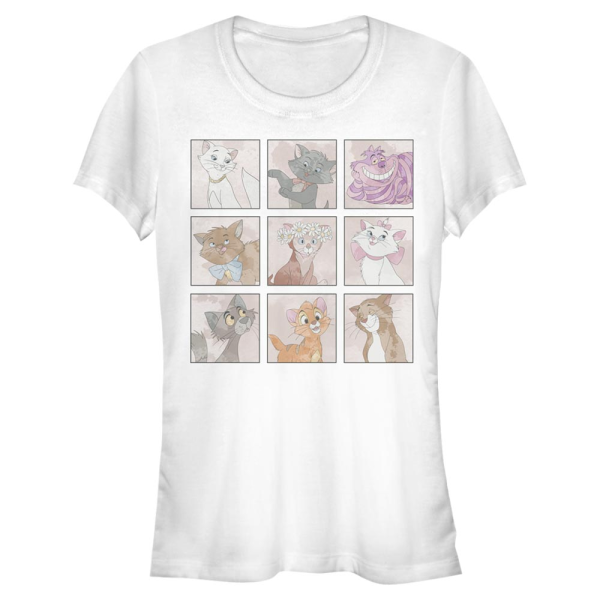 Disney Classics - Mickey Mouse - Skupina Disney Kitties - Women's T-Shirt - White - Front