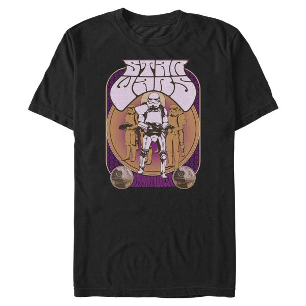 Star Wars - Stormtrooper Trooper Gig - Men's T-Shirt - Black - Front