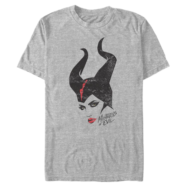 Disney - Maleficent Mistress of Evil - Maleficent Mal Evil - Men's T-Shirt - Heather grey - Front