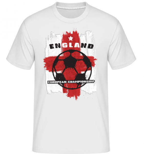 Football England -  Shirtinator Men's T-Shirt - White - Vorn