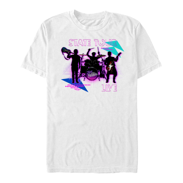 Netflix - Julie And The Phantoms - Skupina State Tour - Men's T-Shirt - White - Front