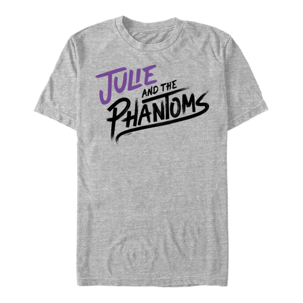 Netflix - Julie And The Phantoms - Logo Stacked - Men's T-Shirt - Heather grey - Front