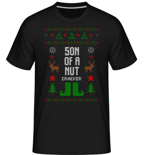 Son Of A Nut Cracker -  Shirtinator Men's T-Shirt - Black - Front
