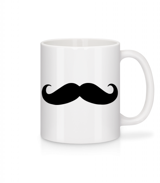 Mustache - Mug - White - Vorn