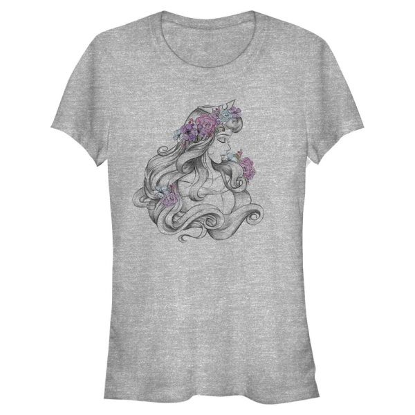 Disney - Sleeping Beauty - Aurora Blossom - Women's T-Shirt - Heather grey - Front