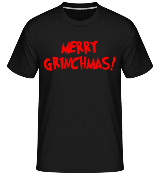 Merry Christmas! -  Shirtinator Men's T-Shirt - Black - Front