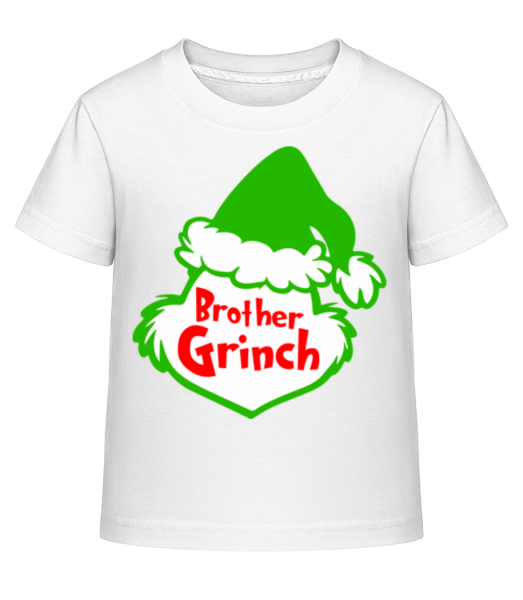 Brother Grinch - Kid's Shirtinator T-Shirt - White - Front