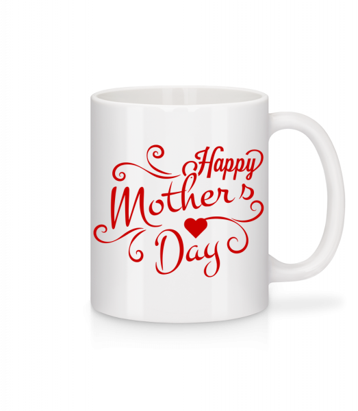 Happy Mother's Day - Mug - White - Vorn