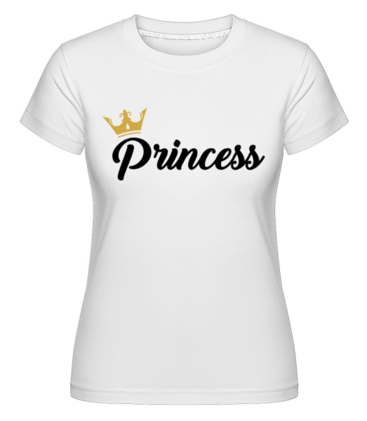 Princess -  Shirtinator Women's T-Shirt - White - Front