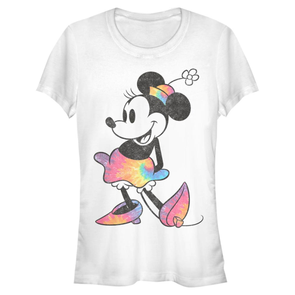 Disney Classics - Mickey Mouse - Minnie Mouse Tie Dye Minnie - Women's T-Shirt - White - Front