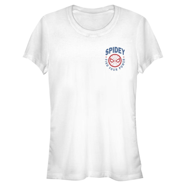 Marvel - Spider-Man - Spider-Man Spidey Pocket - Women's T-Shirt - White - Front