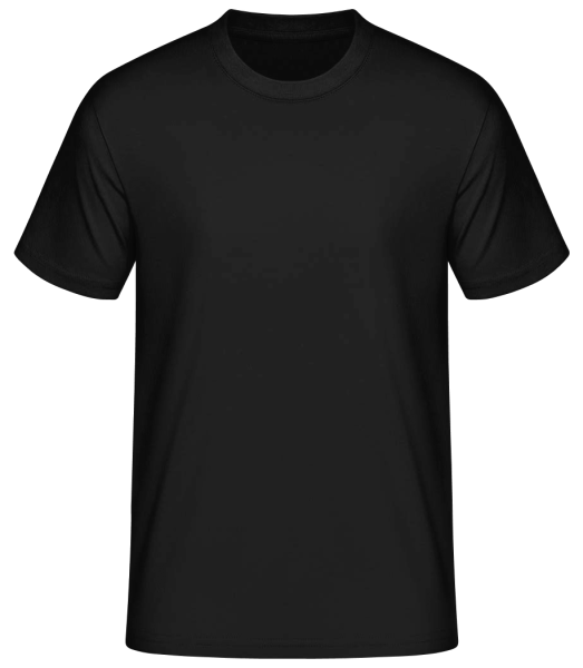 Men's Standard T-Shirt - Black - Front