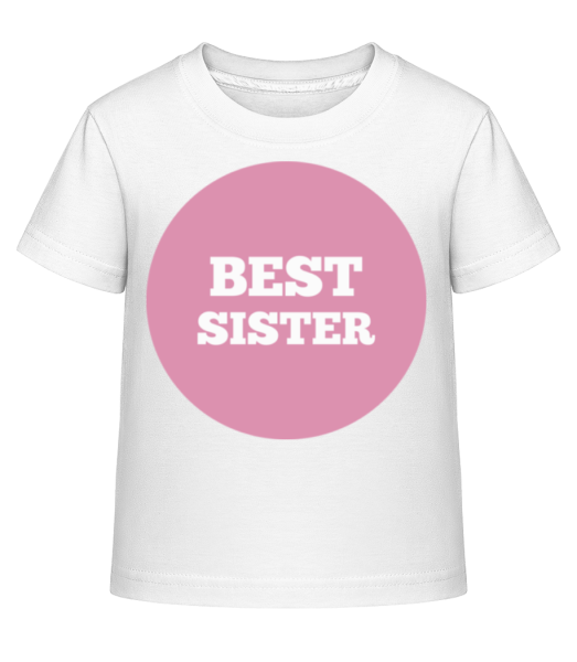 Best Sister - Kid's Shirtinator T-Shirt - White - Front