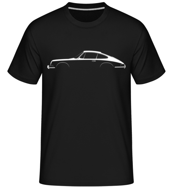 'Porsche 911 2.0 Coupe' Silhouette -  Shirtinator Men's T-Shirt - Black - Front