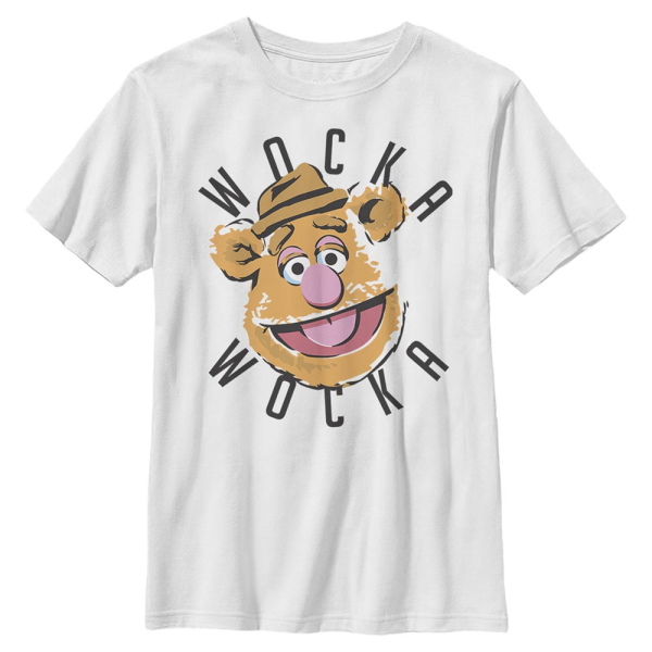 Disney Classics - Muppets - Fozzie Wocka Wocka - Kids T-Shirt - White - Front