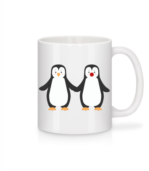 Penguin Couple - Mug - White - Vorn