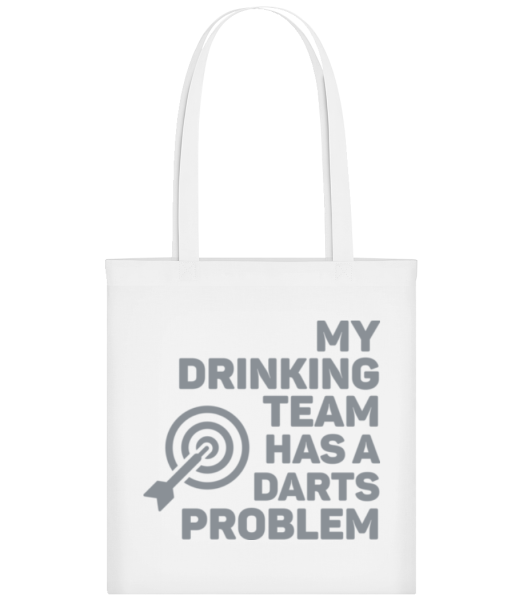 Drinking Darts - Tote Bag - White - Front