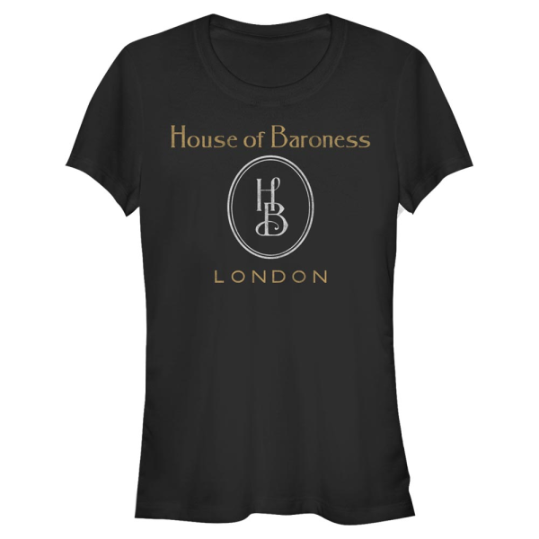 Disney Classics - Cruella - Logo House - Women's T-Shirt - Black - Front