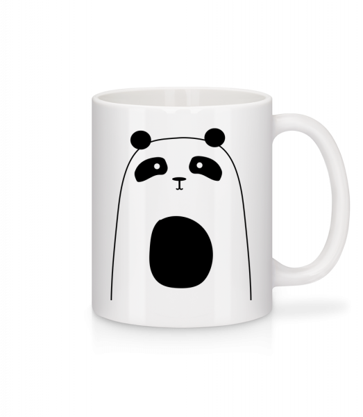 Cute Panda - Mug - White - Vorn
