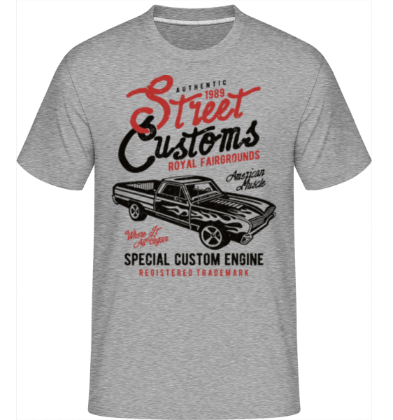 Street Custom -  Shirtinator Men's T-Shirt - Heather grey - Front